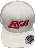 RGB Freight Party Mix White Trucker Hat - Authentic - New with Tags