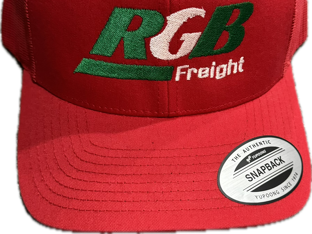 RGB Freight 3/5 Trucker Hat - Authentic - New with Tags