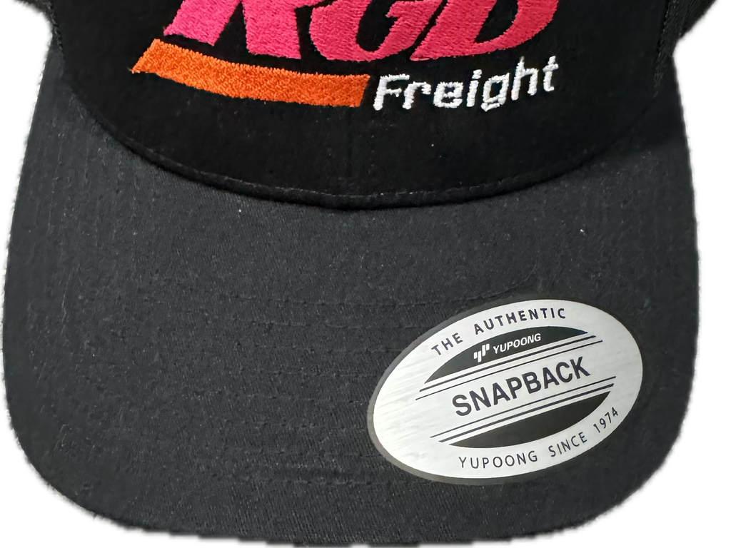 RGB Freight Party Mix Black Trucker Hat - Authentic - New with Tags