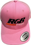 RGB Freight Party Mix Pink Trucker Hat - Authentic - New with Tags