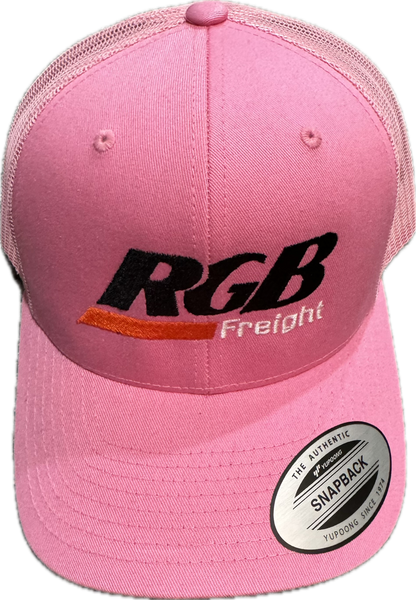 RGB Freight Party Mix Pink Trucker Hat - Authentic - New with Tags