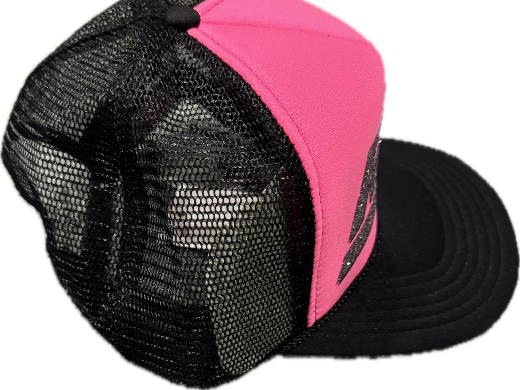 RGB FREIGHT PINK/BLACK SPARKLE TRUCKER - Authentic - New with Tags