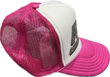 RGB FREIGHT PINK/WHITE SPARKLE TRUCKER - Authentic - New with Tags